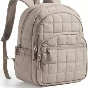 BAGSMART Quilted Laptop Backpack – 15.6