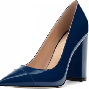 Women's Pumps – 3.9 Inch Pointed Toe High Heel Fashion Shoes for Workplace, Street, Banquet