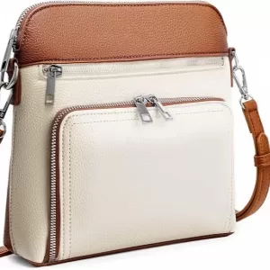 GOINSOUND Crossbody Purse – Built-in RFID Wallet, 8 Card Slots, Vegan Leather, Anti-Theft