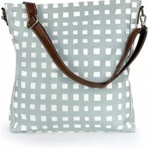MAIKA Recycled Canvas Crossbody – Spacious 12x14
