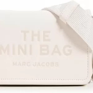 Marc Jacobs The Leather Mini Bag – Designer Crossbody, 100% Leather, Iconic Style