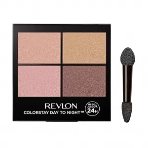 Revlon ColorStay Day to Night Quad: 4 Shades, Crease & Smudge Proof