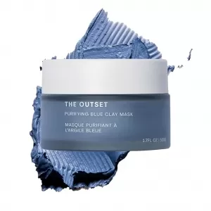 The Outset Blue Clay Face Mask – Hydrating & Detoxifying, with Salicylic Acid & Niacinamide