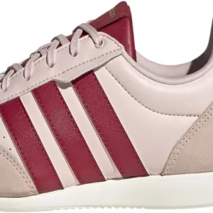 adidas Women's Barreda Low Sneakers – Sporty Archive-Inspired Low Profile Trainers (Sandy Pink/Red)