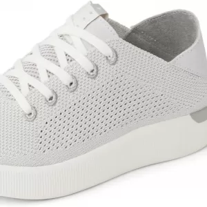 REEF Women's Neptune Knit Sneakers – Breathable Memory Foam, Lightweight Lace-Up
