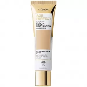 L'Oreal Age Perfect Serum Foundation: SPF 50, Hydrating, Radiant Coverage