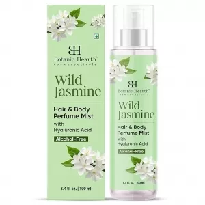 Botanic Hearth Jasmine Hair & Body Mist: Alcohol-Free, 3.4 oz