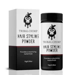 Tribal Chimp Hair Styling Powder: Volumizer, Matte Finish, 24H Hold