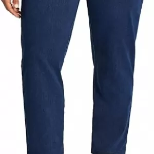 IUGA Straight Leg Pull On Jeans – High Waisted Stretchy Sweatpant Jean Bootcut Denim Pants