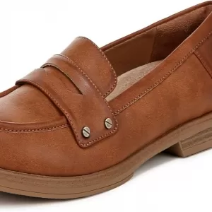 Dr. Scholl's Women's Hello Loafer – Slip On Comfort Shoes with Anti-Odor Insole & Arch Support (Honey)