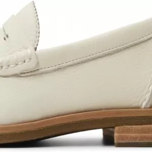 Sperry Women's Seaport Penny Loafer – Classic Leather Penny Loafers with Memory Foam & Wave-Siping