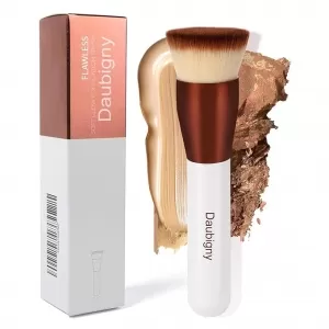 Daubigny 1.5'' Foundation Brush: Flat Top, Premium, Liquid & Cream