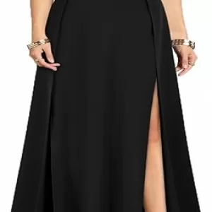 MUSHARE Women's Cocktail Dress – Sexy Split Party Long Formal Dress