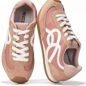 Project Cloud Leather Sneakers – Memory Foam, Non-Slip Water-Resistant Walkers (Lowy)