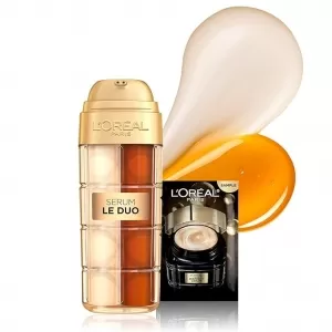 L'Oreal Age Perfect Serum Le Duo – 2-in-1 Anti-Aging, Collagen Peptide + Vitamins B3 & C