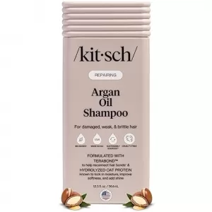 Kitsch Argan Oil Shampoo: Terabond Bond Repair, Hydrating, 12.3 oz