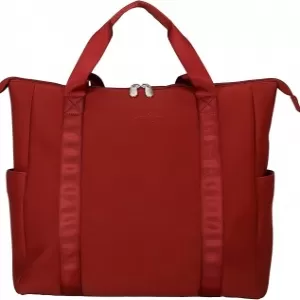 Jessica Simpson Countryside Tote – Neoprene Travel Bag, Trolley Tunnel, 5-Year Warranty