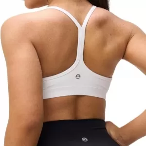Omwilddo Y Back Padded Sports Bra: U Neck, Butter Soft, Low Impact