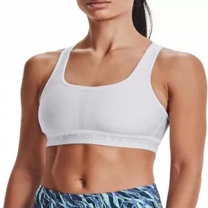Under Armour Crossback Sports Bra: Mid Impact, HeatGear, Quick-Drying