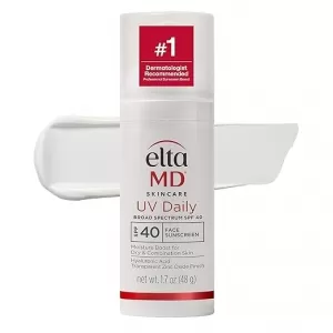 EltaMD UV Daily Tinted SPF 40 – Hyaluronic Acid Face Sunscreen, Broad Spectrum