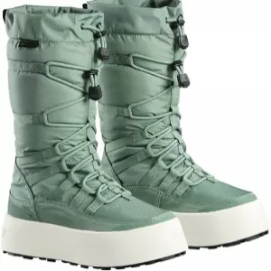 Baffin Women's Geneva Tall Waterproof Snow Boots – Lightweight Insulated Boots with IceBite Grip (Sea Green)