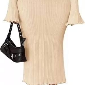 PRETTYGARDEN Sweater Dress – Bell Long Sleeve Crew Neck Bodycon Maxi Dress Winter Ribbed Knit Outfit 2026